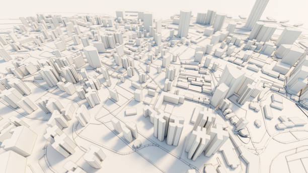 istock 3d downtown white business downtown 1346301194