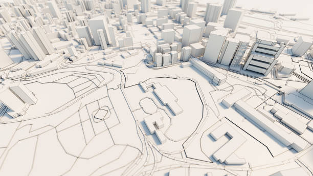 istock 3d downtown white business downtown 1346301222