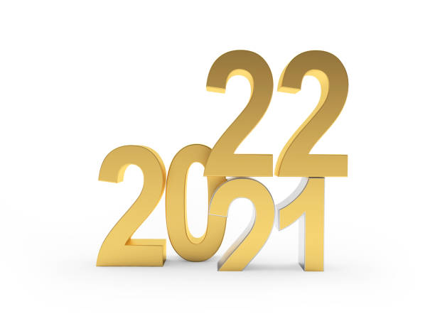 istock The gold number 2021 changes to 2022 1346303328