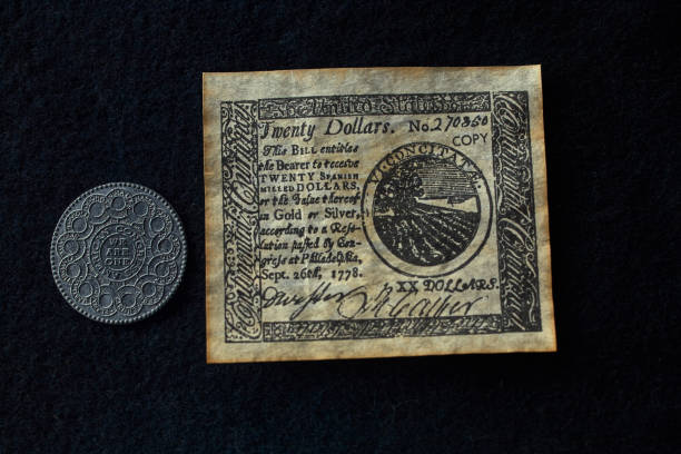 istock Vintage U.S. currency  Studio shot 1346306192