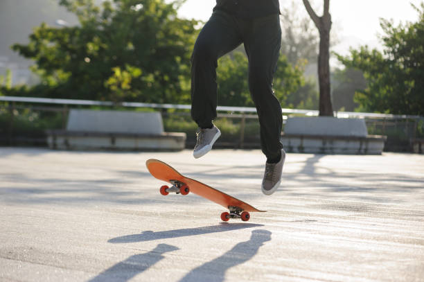 istock Skateboarder skateboarding outdoors in city 1346313337