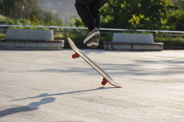 istock Skateboarder skateboarding outdoors in city 1346313353