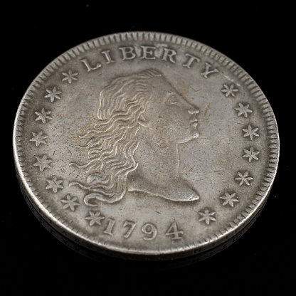 The first American dollar is 1794 copies