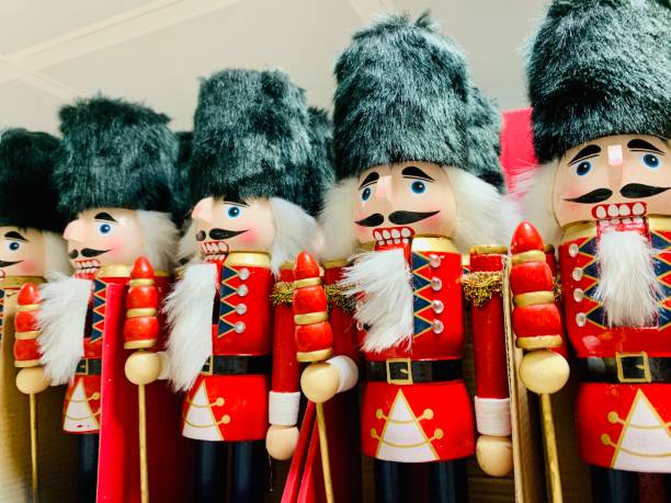 istock Nutcracker soldiers toys figures wooden 1346319289