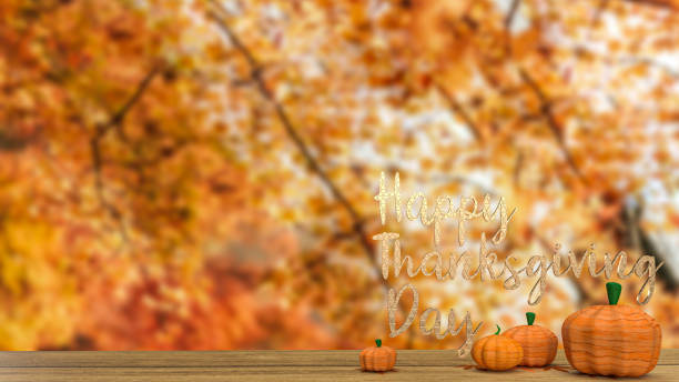 istock pumpkin in autumn season for thanksgiving concept 3d rendering 1346341456