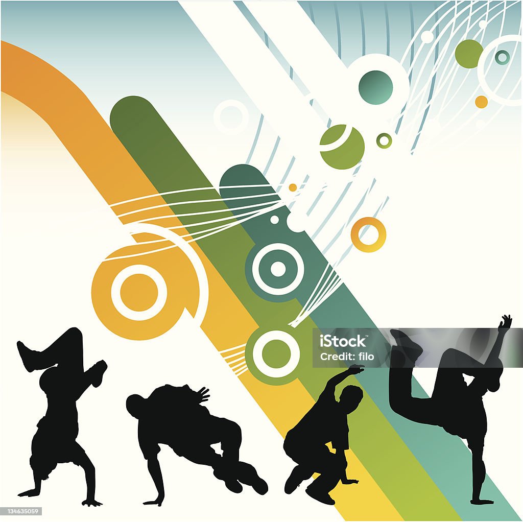 Flow Breakdancing Breakdancing Flow Stock Illustration - Download Image Now - Breaking ...