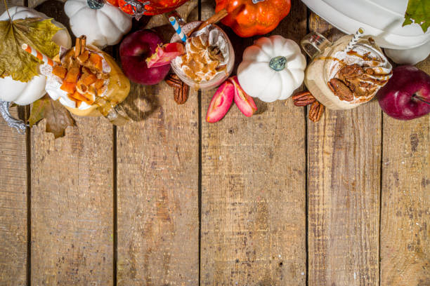 istock Apple, pumpkin and pecan pie smoothie 1346357238