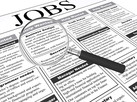 Job search unemployment furlough newspaper classified ad

++ Please note: All graphics elements and text are of my own design. ++