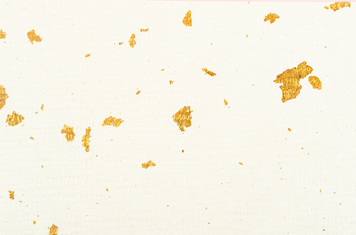 Papel con textura de hoja de oro photo