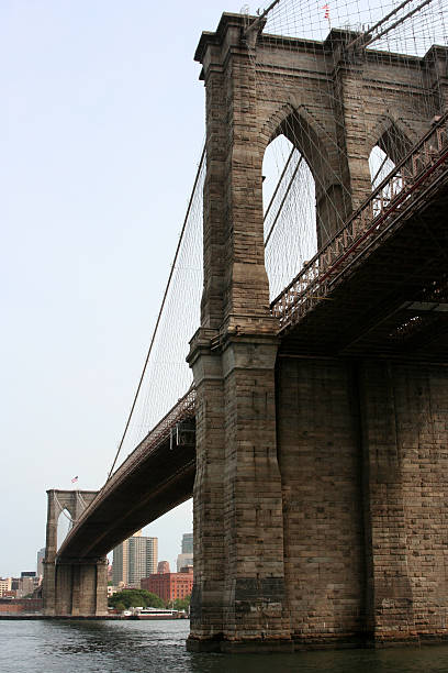 Brooklyn Bridge New York and East River