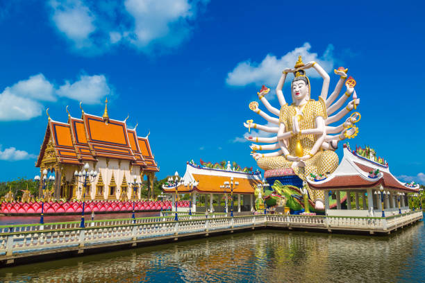 istock Statue of Shiva at Samui, Thailand 1346368738