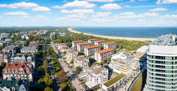 Holidays in Poland - a view of the Swinoujscie health resort