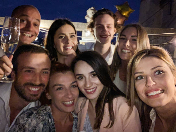 istock Selfie at the party 1346371064
