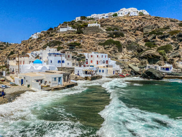 Skiathos island, Greece, view of a village