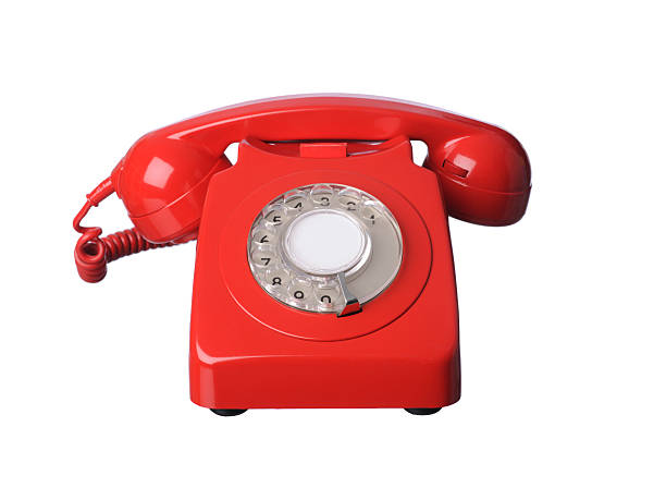 istock Vintage Red telephone 134637157