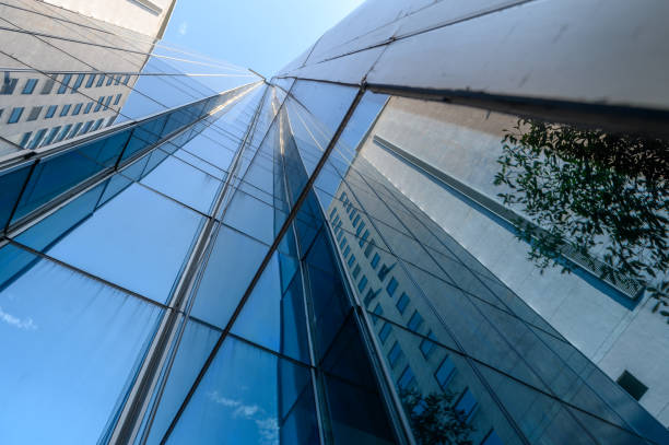 istock High rise building with reflective glass 1346372459