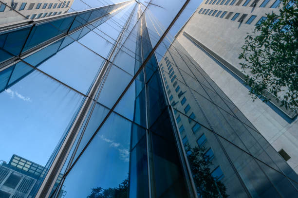 istock High rise building with reflective glass 1346372625