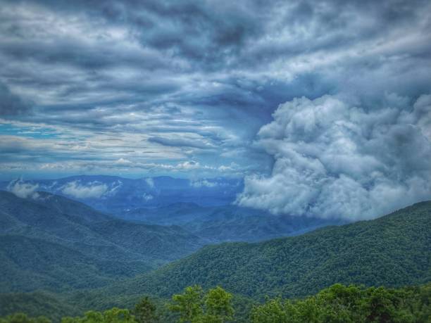 istock Hurricane crossing the mountains 1346374123
