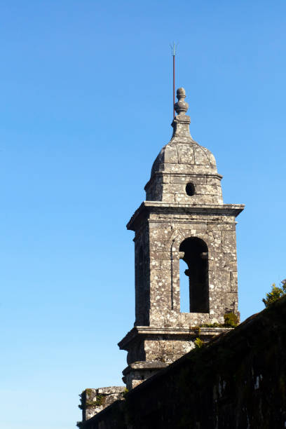 istock Church bell tower, Peneda viewpoint. Galicia, Spain. 1346379577