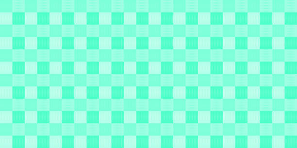 illustrations, cliparts, dessins animés et icônes de beau tissu vert tartan textile abstrait arrière-plan texturé papier peint art design motif sans couture damier vectoriel illustration eps - textile backgrounds canvas choice