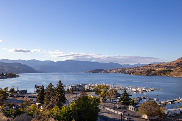 Sunset on Lake Chelan, Washington