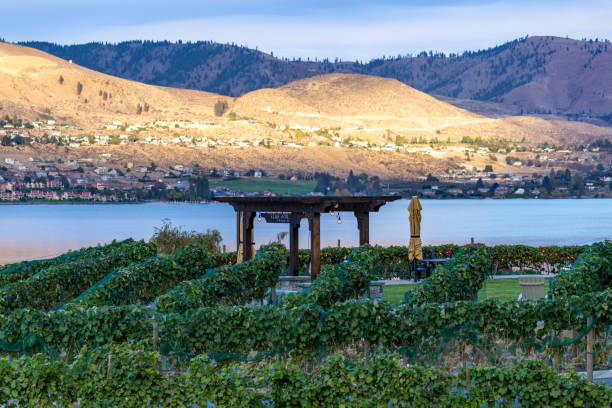 Sunset on Lake Chelan, Washington