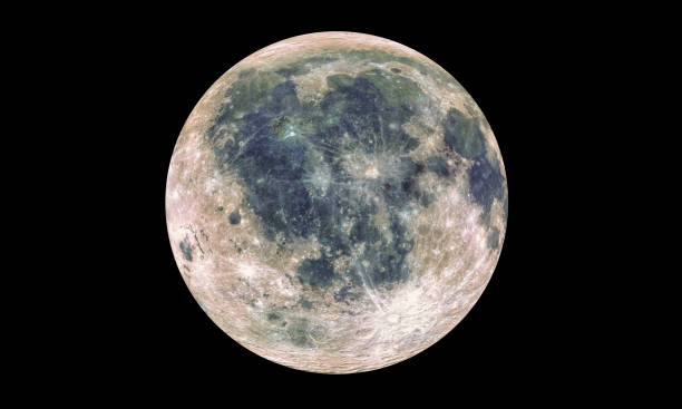 vista artística de la luna - plutón fotografías e imágenes de stock