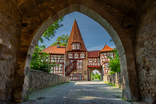 Rödelseer Tor in Iphofen in Franconia, Germany