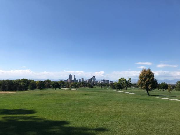 istock Denver,CO/City View,Blue Sky. 1346383203