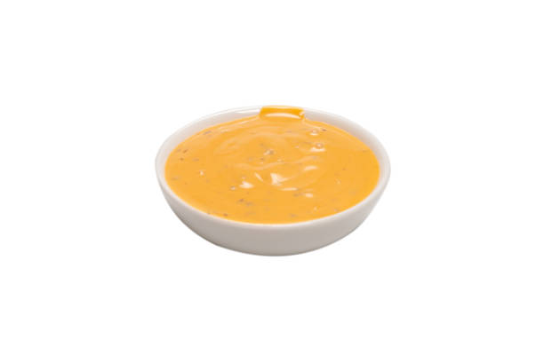 istock Sauce in a bowl isolated on white background. 1346384471