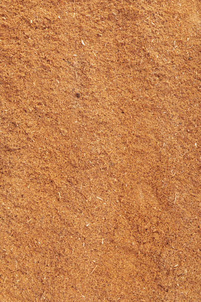 istock Sawdust texture for background. Wood production 1346384701