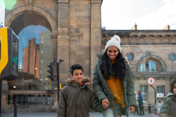 istock Crossing the Road Safely With My Son 1346385788