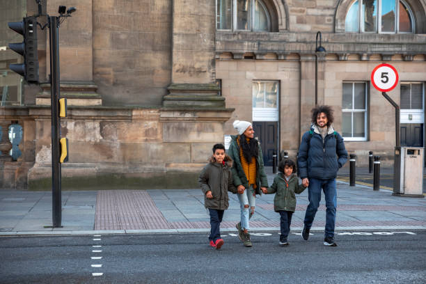 istock Crossing the Road Safely 1346385943