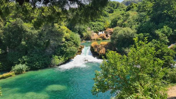istock Krka National Park, Waterfalls, Croatia 1346394653