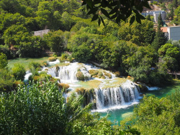 istock Krka National Park, Waterfalls, Croatia 1346394983