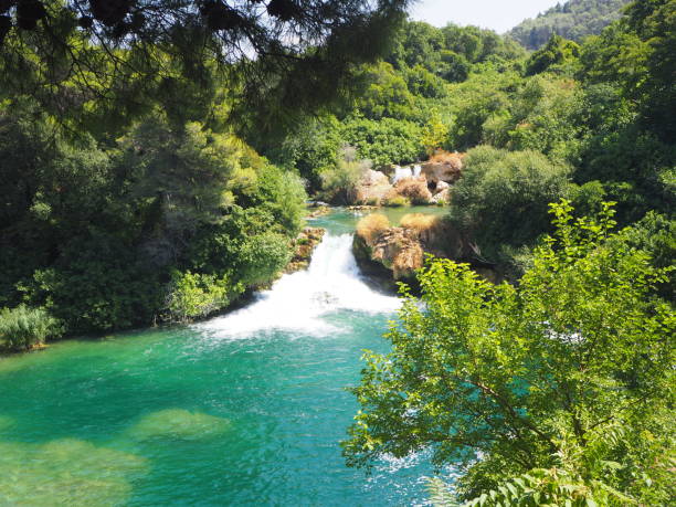 istock Krka National Park, Waterfalls, Croatia 1346395148