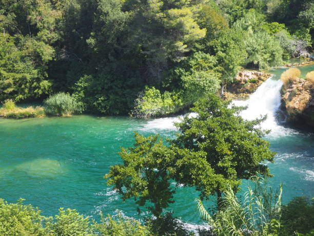 istock Krka National Park, Waterfalls, Croatia 1346395149