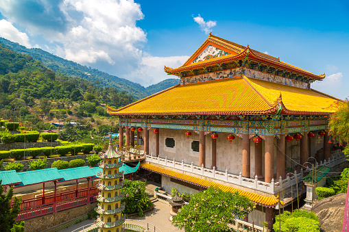 Kek Lok Si Temple in Georgetown, Penang island, Malaysia