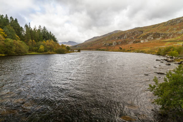 istock Welsh lake Llynnau Mymbyr from Capel Curig. 1346397356