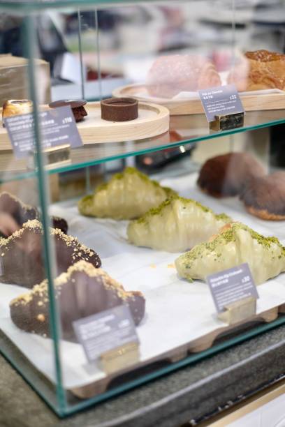 istock Croissant with pistachio nuts chocolate 1346405178