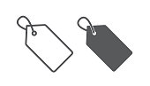 istock Price tag icon. Simple label tag icon for websites and apps. 1346416002