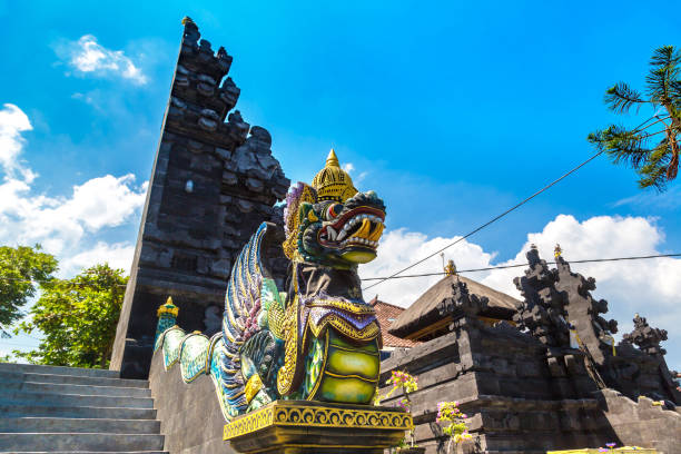 istock Tanah Lot temple Gates on Bali 1346417478