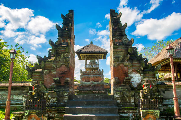 istock Gate at Taman Ayun Temple on Bali 1346422131