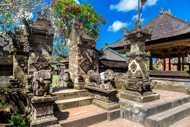 istock Pura Desa Batuan temple in Bali 1346423811