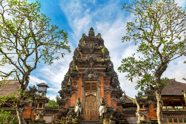 istock Saraswati temple in Ubud on Bali 1346426095