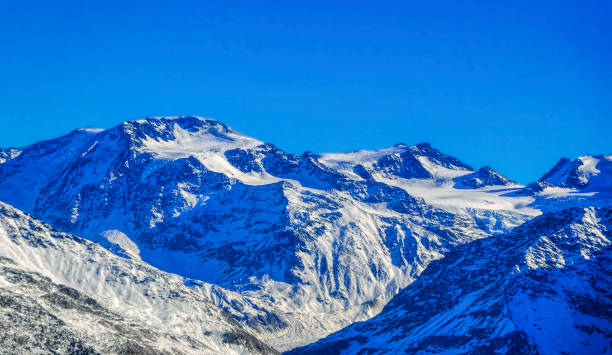 istock Mountain peak under snow in Dolomites, Northern Italy. 1346427423