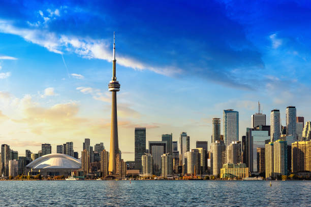 istock Toronto and CN Tower at sunset 1346432540