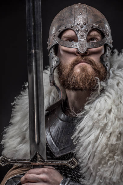 istock Portrait of a Warrior King 1346433464
