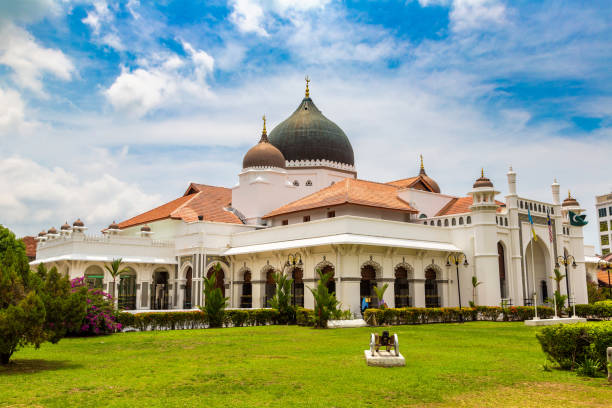 istock Kapitan Keling Mosque in George town 1346435078
