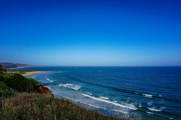 A beach next to the Great Ocean Road in Australia.